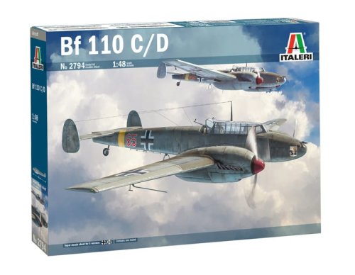 Przejdź do produktu ITALERI 2794 - 1:48 Messerschmitt Bf 110 C/D