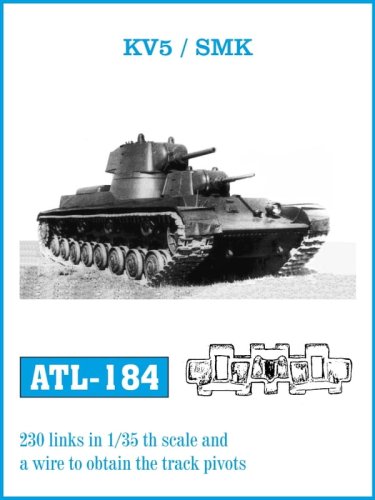 Przejdź do produktu Friulmodel ATL-184 - 1:35 Metalowe gąsienice KV-5 / SMK