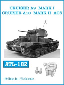 Friulmodel ATL-182 - 1:35 Metalowe gąsienice Cruiser A9 Mark I / Cruiser A10 Mark II ACS