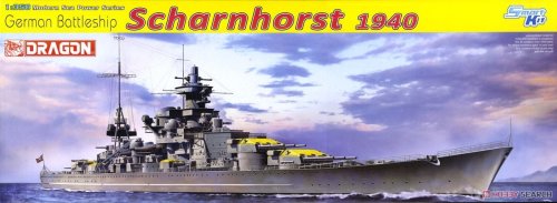 Przejdź do produktu DRAGON 1062 - 1:350 German Battleship Scharnhorst 1940