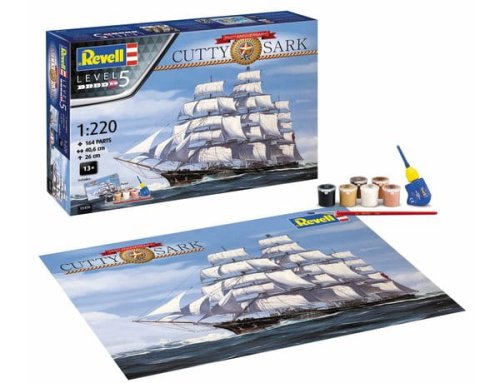 Przejdź do produktu REVELL 05430 - 1:220 Cutty Sark - 150th Anniversary