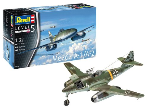 Przejdź do produktu REVELL 03875 - 1:32 Messerschmitt Me 262 A-1