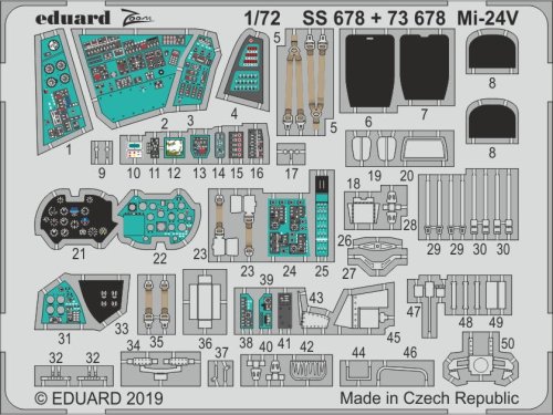 Przejdź do produktu EDUARD SS678 - 1:72 Mi-24V
