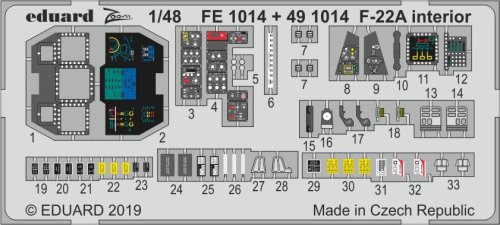 Przejdź do produktu EDUARD FE1014 - 1:48 F-22A