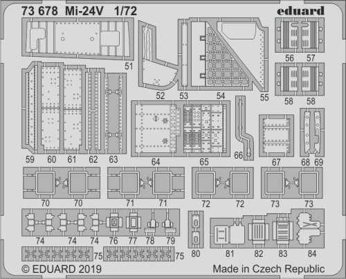 Przejdź do produktu EDUARD 73678 - 1:72 Mi-24V