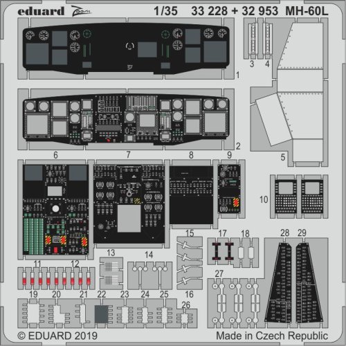 Przejdź do produktu EDUARD 33228 - 1:35 MH-60L