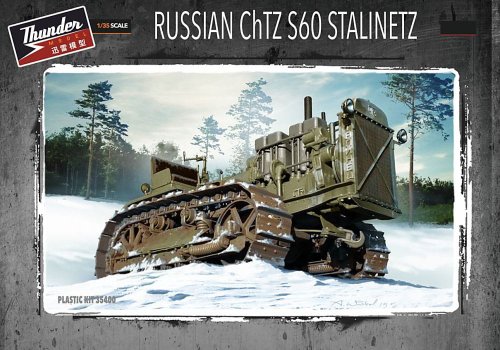 Przejdź do produktu THUNDER MODEL 35400 - 1:35 Russian ChTZ S60 Stalinetz