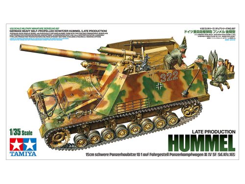 Przejdź do produktu TAMIYA 35367 - 1:35 German Heavy Self-Propelled Howitzer Hummel (Late Production)