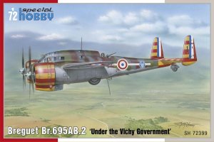 SPECIAL HOBBY 72399 - 1:72 Breguet Br.695AB.2 - Under the Vichy Government