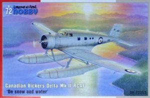 SPECIAL HOBBY 72353 - 1:72 Canadian Vickers Delta Mk.II RCAF - on snow and water