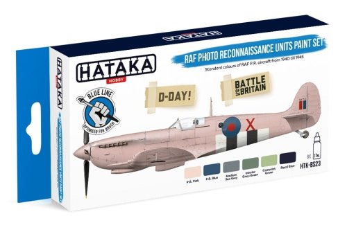 Przejdź do produktu HATAKA BS23 - Zestaw farb RAF Photo Reconnaissance Units