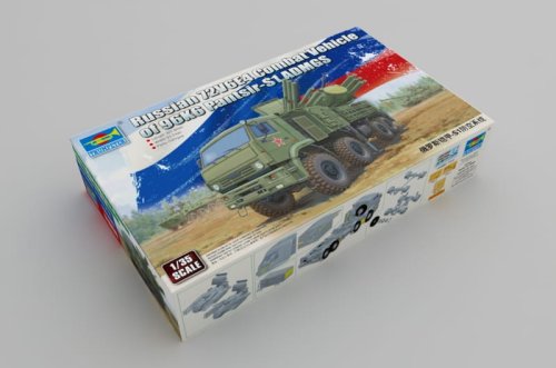 Przejdź do produktu TRUMPETER 01060 - 1:35 Russian 72V6E4 Combat Vehicle of 96K6 Pantsir -S1 ADMGS