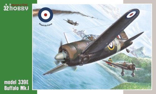 Przejdź do produktu SPECIAL HOBBY 32013 - 1:32 Brewster 339C/D Buffalo  RAF