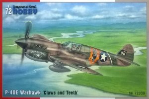 SPECIAL HOBBY 72338 - 1:72 P-40E Warhawk - Claws and Teeth