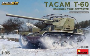 MINIART 35230 - 1:35 Tacam T-60 Romanian Tank Destroyer w/ interior kit