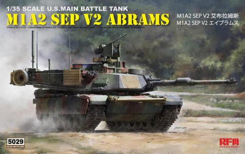 Przejdź do produktu RYE FIELD MODEL 5029 - 1:35 M1A2 SEP V2 Abrams