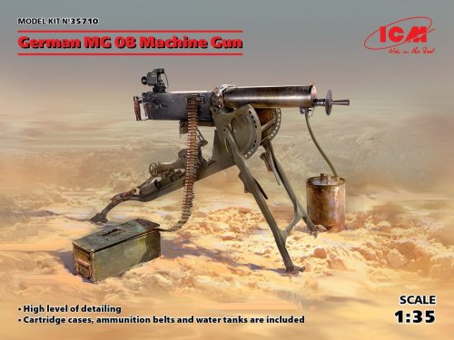 Przejdź do produktu ICM 35710 - 1:35 German MG08 Machine Gun