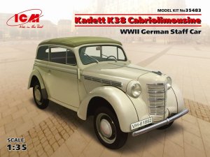 ICM 35483 - 1:35 Kadett K38 Cabriolimousine WWII German Staff Car