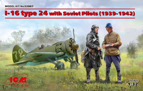 Przejdź do produktu ICM 32007 - 1:32 Polikarpov I-16 type 24 with Soviet Pilots