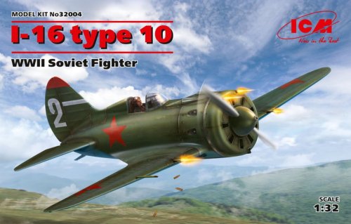 Przejdź do produktu ICM 32004 - 1:32 Polikarpov I-16 type 10 WWII Soviet Fighter