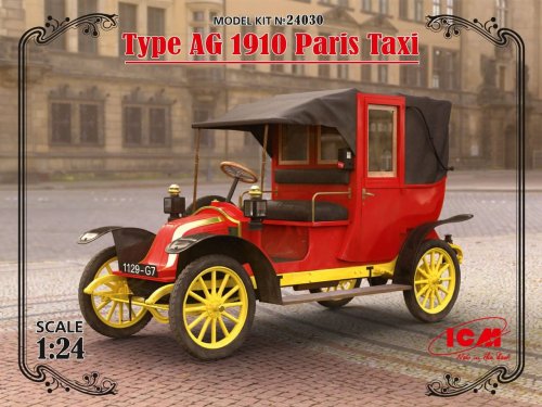 Przejdź do produktu ICM 24030 - 1:24 Type AG 1910 Paris Taxi