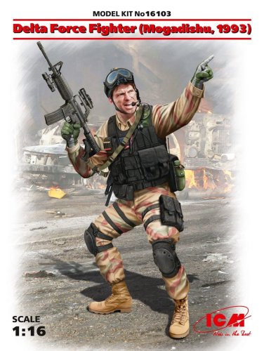 Przejdź do produktu ICM 16103 - 1:16 Delta Force Fighter - Mogadishu 1993