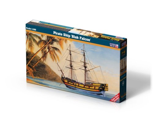 Przejdź do produktu MISTERCRAFT F61 - 1:120 Pirate Ship Black Falcon