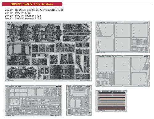 Przejdź do produktu EDUARD BIG3596 - 1:35 StuG IV