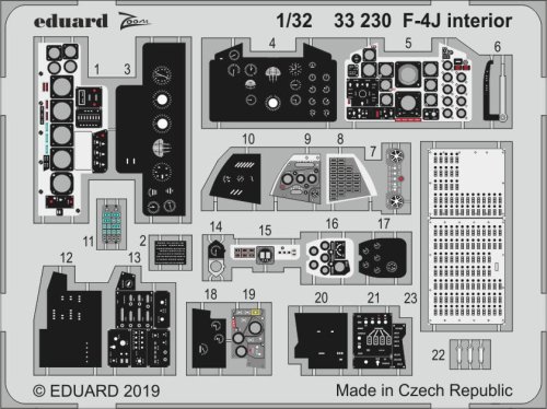 Przejdź do produktu EDUARD 33230 - 1:32 F-4J interior