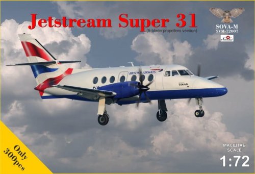 Przejdź do produktu SOVA 72007 - 1:72 Jetstream Super 31