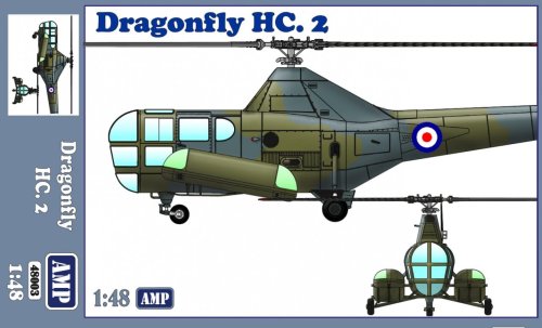 Przejdź do produktu AMP 48003 - 1:48 Westland Dragonfly HC.2