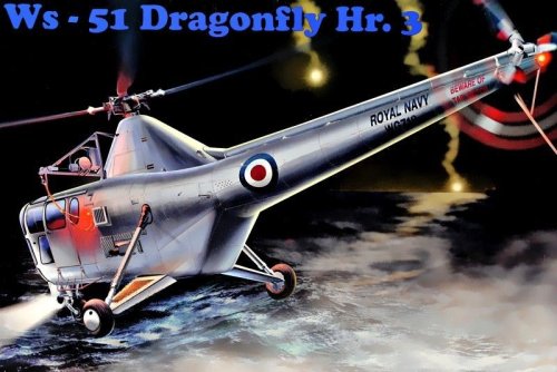 Przejdź do produktu AMP 48004 - 1:48 WS-51 Dragonfly Hr.3