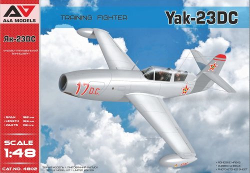 Przejdź do produktu A&A MODELS 4802 - 1:48 Yak -23DC