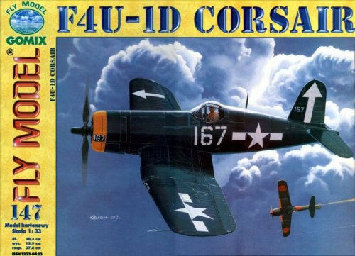 Przejdź do produktu GOMIX FLY MODEL 147 - 1:33 F4U-1D Corsair