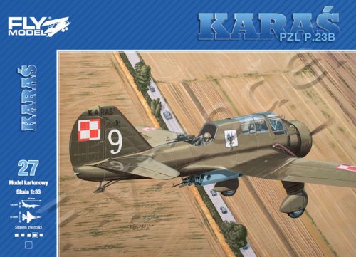 Przejdź do produktu GOMIX FLY MODEL 027 - 1:33 PZL P.23 B Karaś
