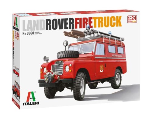 Przejdź do produktu ITALERI 3660 - 1:24 Land Rover Fire Truck
