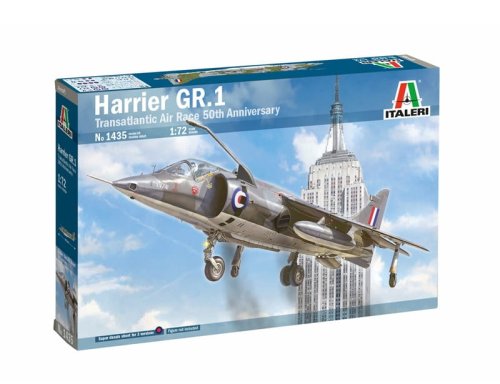 Przejdź do produktu ITALERI 1435 - 1:72 Harrier GR.1 Transatlantic Air Race 50th Anniversary