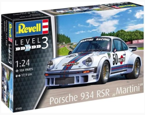 Przejdź do produktu REVELL 67685 - 1:24 Porsche 934 Rsr Martini