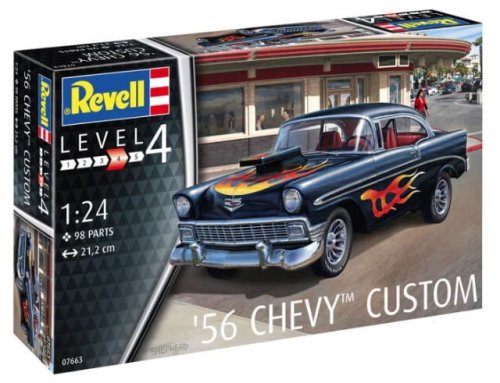 Przejdź do produktu REVELL 67663 - 1:24 56 Chevy Customs