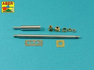 Aber 35L-295 - 1:35 Lufa 8,8cm armaty Pak 43/3 L/71  do niemieckiego niszczyciela czołgów Jagdpanther G1 późny lub G2