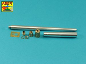 Aber 35L-264 - 1:35 Lufa 12,8cm z hamulcem wylotowym do niemieckiej armaty przeciwpancernej Krupp PaK 44