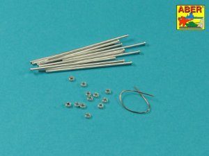 ABER 16170A - 1:16 Zestaw sworzni do gąsienic zapasowych czołgu Panther x12 szt.