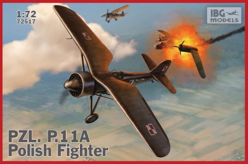 Przejdź do produktu IBG 72517 - 1:72 PZL P.11a Polish Fighter