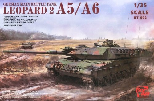 Przejdź do produktu BORDER BT002 - 1:35 Leopard 2 A5 / A6 Early & A6 Late