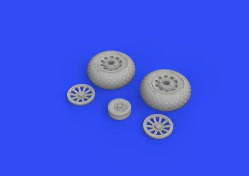 Przejdź do produktu EDUARD 648503 - 1:48 P-51D wheels oval tread