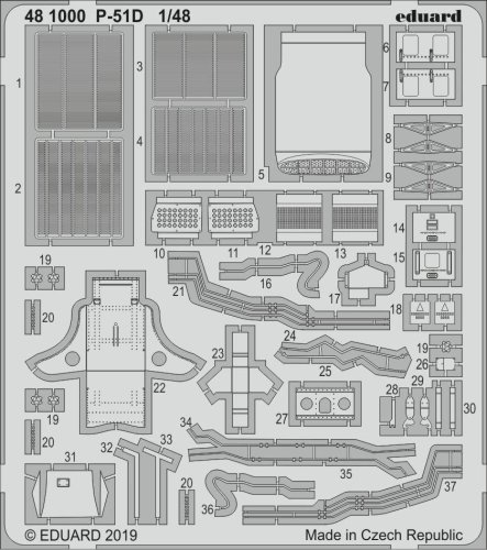 Przejdź do produktu EDUARD 481000 - 1:48 P-51D