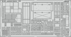 Eduard 36427 - 1:35 Hummel interior