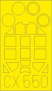 EDUARD CX550 - 1:72 Bf 109F-2