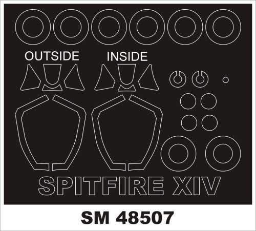 Przejdź do produktu MONTEX SM48507 - 1:48 Spitfire XIV