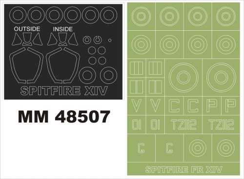 Przejdź do produktu MONTEX MM48507 - 1:48 Spitfire XIV